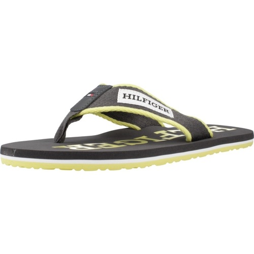 Pantofi Bărbați  Flip-Flops Tommy Hilfiger PATCH HILFIGER BEACH SAN Gri