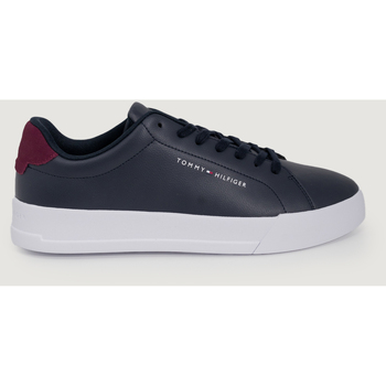 Pantofi Bărbați Sneakers Tommy Hilfiger TH COURT LEATHER FM0FM05297 albastru