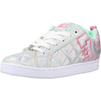 Pantofi Femei Sneakers DC Shoes COURT GRAFFIK SE Argintiu