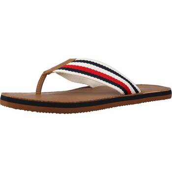 Pantofi Bărbați Sandale Tommy Hilfiger LEATHER BEACH SANDAL Maro