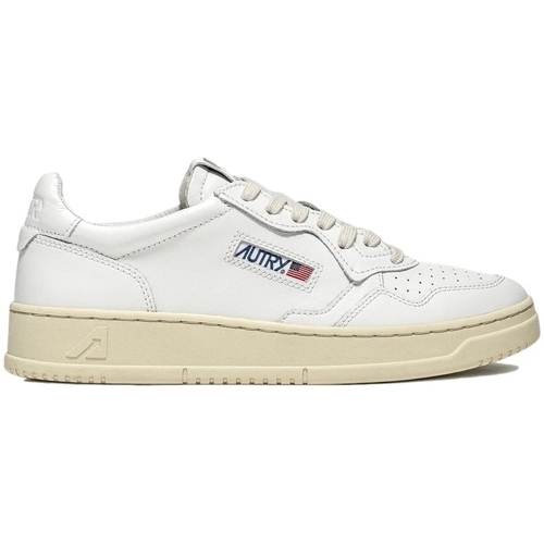 Pantofi Femei Sneakers Autry Medalist Low W - White Alb