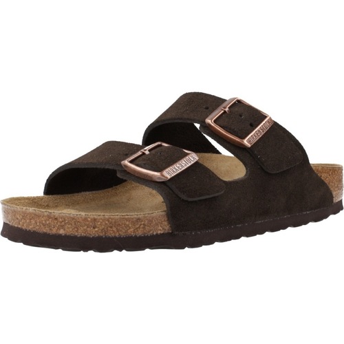 Pantofi Bărbați Sandale Birkenstock ARIZONA SUEDE LEATHER Maro