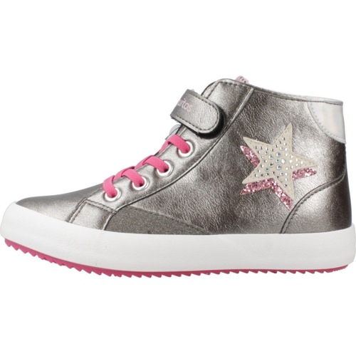 Pantofi Fete Sneakers Conguitos HIGH START Argintiu