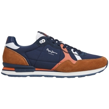 Pantofi Bărbați Sneakers Pepe jeans BRIT ROAD M albastru