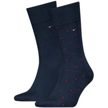 Accesorii Bărbați Sosete Tommy Hilfiger Two Pack Knitted Dot Socks Navy albastru