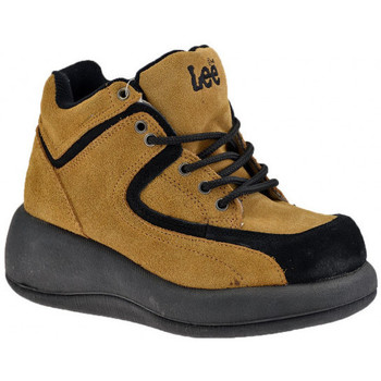 Pantofi Femei Sneakers Lee Allacciato Bej