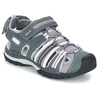 Pantofi Băieți Sandale sport Geox J BOREALIS B. C Gri / Alb