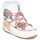 Pantofi Femei Cizme de zapadă Moon Boot PEACE & LOVE WP Alb / Roz / Gold