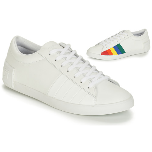 Skor Dam Sneakers Le Coq Sportif FLAG Vit / Flerfärgad