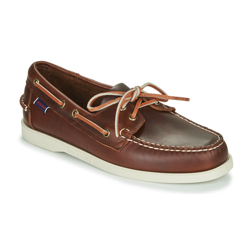 Skor Herr Seglarskor Sebago PORTLAND WAXED Brun