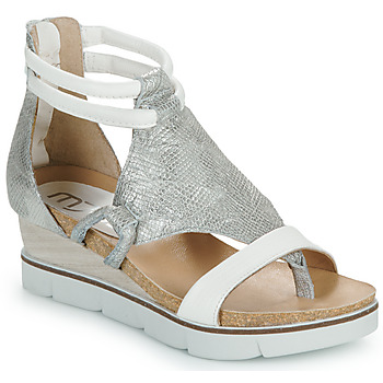 Skor Dam Sandaler Mjus TAPASITA Vit / Silver