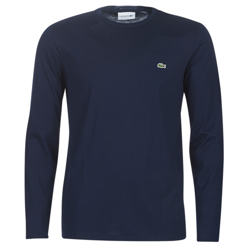 textil Herr Långärmade T-shirts Lacoste TH6712 Marin