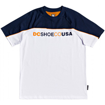 textil Herr T-shirts & Pikétröjor DC Shoes Brookledge ss Vit