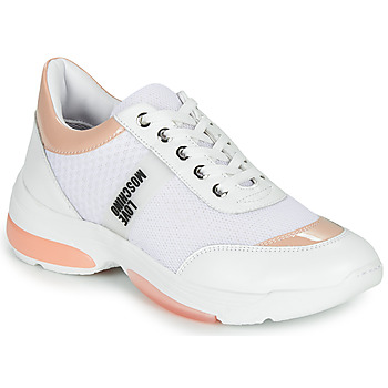 Skor Dam Sneakers Love Moschino RUNNINLOVE Vit / Rosa