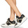 Skor Dam Sneakers MICHAEL Michael Kors GEORGIE Svart / Beige / Guldfärgad