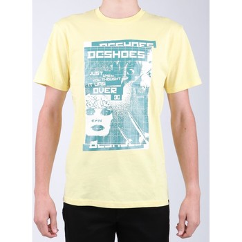 textil Herr T-shirts & Pikétröjor DC Shoes DC SEDYZT03769-YZL0 Gul