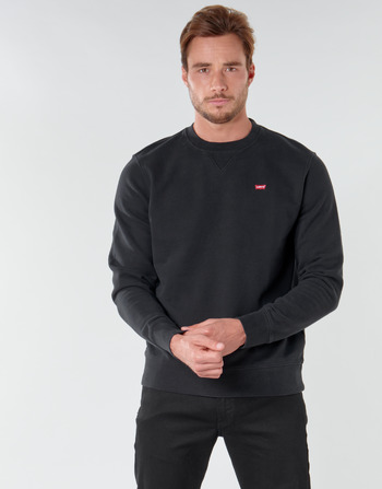 textil Herr Sweatshirts Levi's NEW ORIGINAL CREW Svart