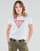 textil Dam T-shirts Guess SS CN ORIGINAL TEE Vit