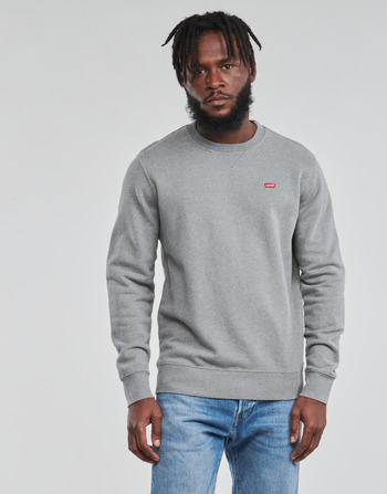 textil Herr Sweatshirts Levi's NEW ORIGINAL CREW Grå