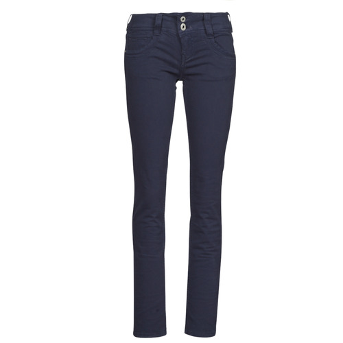 textil Dam 5-ficksbyxor Pepe jeans GEN Marin