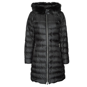 textil Dam Täckjackor MICHAEL Michael Kors ECO LONG PERFMNC PUFFER Svart