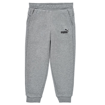 textil Pojkar Joggingbyxor Puma ESSENTIAL SLIM PANT Grå