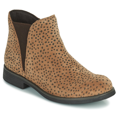 Skor Flickor Boots Geox AGATO Brun