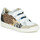 Skor Dam Sneakers Serafini SAN DIEGO Vit / Silverfärgad / Leopard