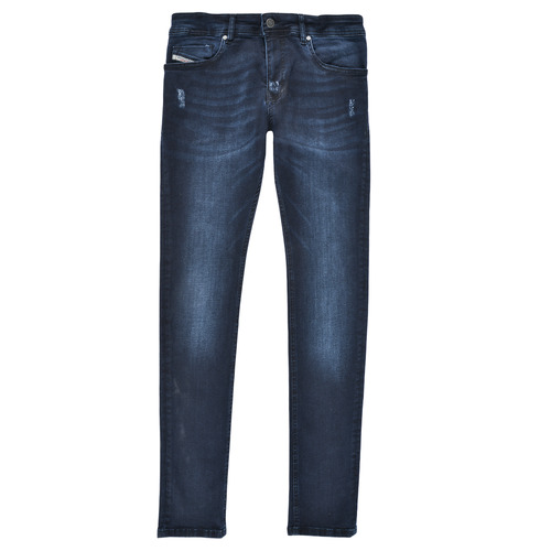 textil Pojkar Skinny Jeans Diesel SLEENKER Blå / Mörk