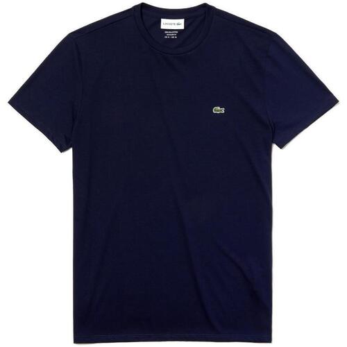 textil Herr T-shirts Lacoste  Blå