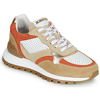 Skor Dam Sneakers JB Martin HUMBLE Beige / Vit