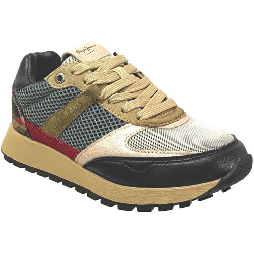 Skor Dam Sneakers Pepe jeans Dean camu Beige