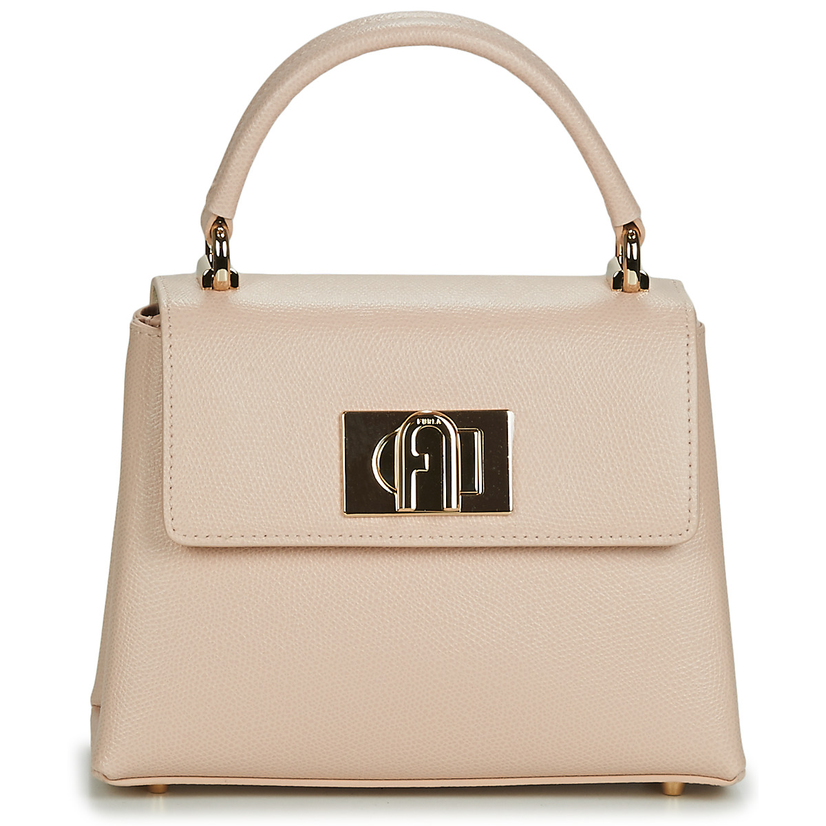 Väskor Dam Axelväskor Furla FURLA 1927 MINI TOP HANDLE Beige