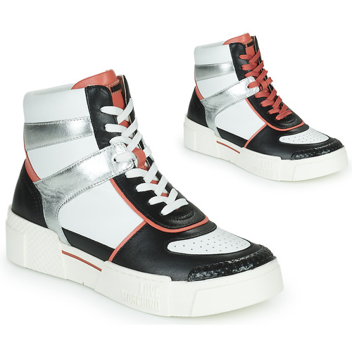 Skor Dam Höga sneakers Love Moschino JA15635G0E Flerfärgad