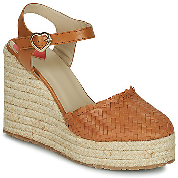 Skor Dam Sandaler Love Moschino JA1025BI0E Cognac