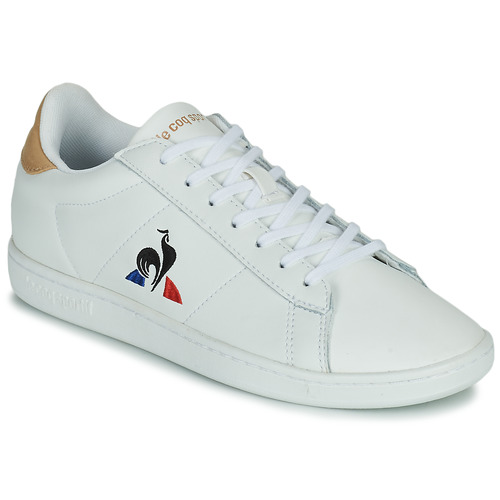 Skor Herr Sneakers Le Coq Sportif COURTSET Vit