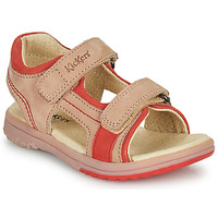 Skor Flickor Sandaler Kickers PLATINO Rosa