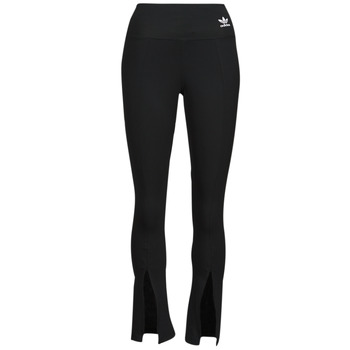 textil Dam Leggings adidas Originals OPEN HEM TIGHTS Svart