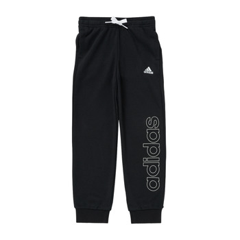 textil Flickor Joggingbyxor adidas Performance FLORAINE Svart