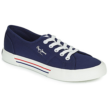 Skor Dam Sneakers Pepe jeans BRADY W BASIC Marin