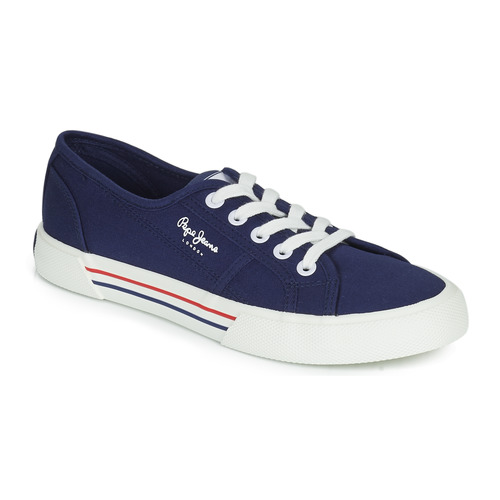 Skor Dam Sneakers Pepe jeans BRADY W BASIC Marin