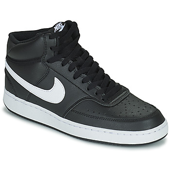 Skor Herr Höga sneakers Nike Nike Court Vision Mid Next Nature Svart / Vit