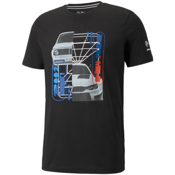 textil Herr T-shirts Puma BMW Motorsport Graphic Tee Svart