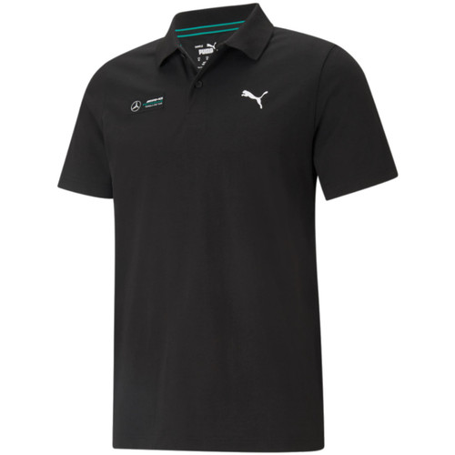 textil Herr Kortärmade pikétröjor Puma Mercedes F1 Essentials Polo Svart