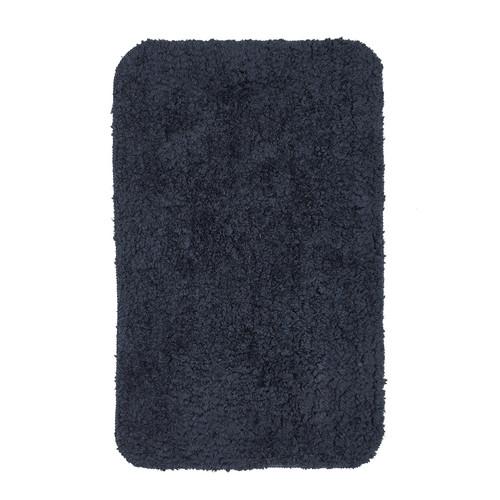 Inredning Badmattor Today Tapis de Bain Teufte 80/50 Polyester TODAY Essential Navy Navy