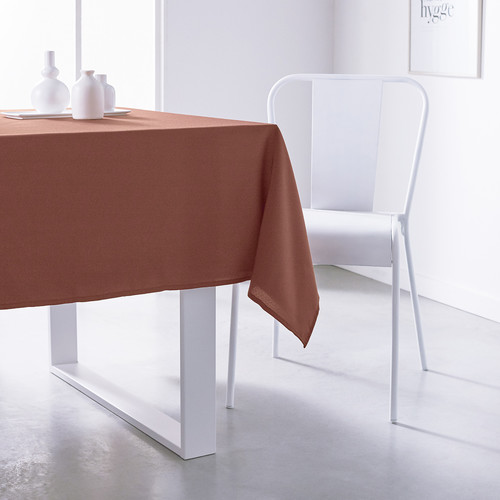 Inredning Bordsduk Today Nappe 150/250 Polyester TODAY Essential Terracotta Terrakotta