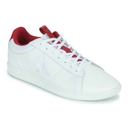 Skor Dam Sneakers Le Coq Sportif COURT ALLURE SPORT Vit / Bordeaux