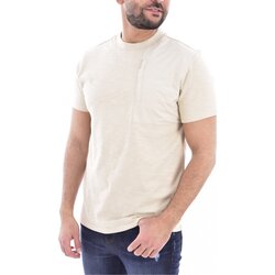 textil Herr T-shirts Guess M1GP18 RA7O0 Beige