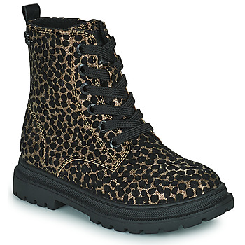 Skor Flickor Boots S.Oliver 45202-39-907 Svart / Leopard