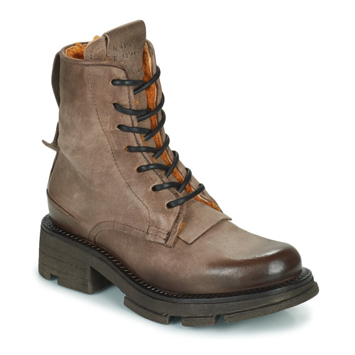 Skor Dam Boots Airstep / A.S.98 LANE FUR Mullvadsfärgad